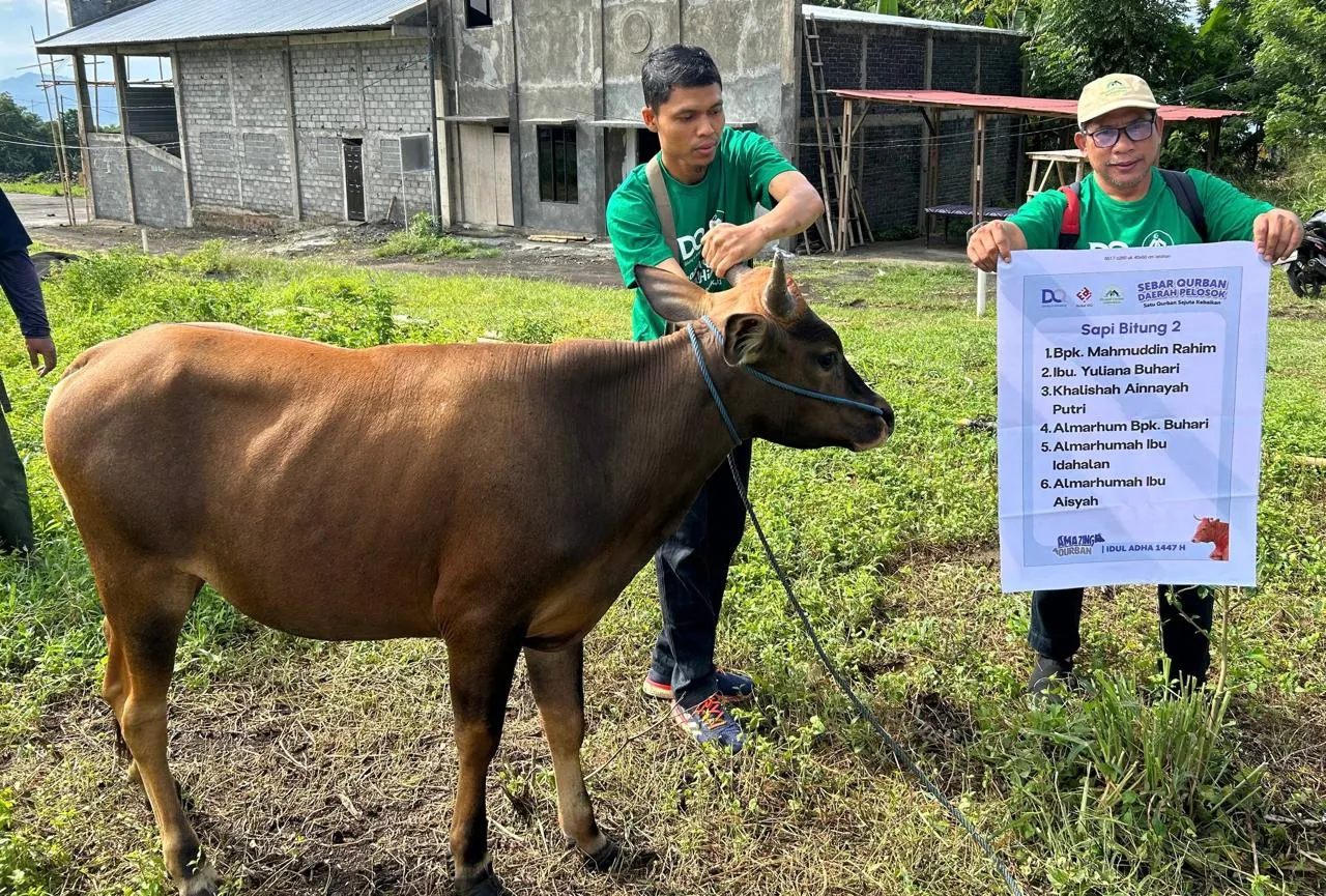 Foto penyerahan qurban 3