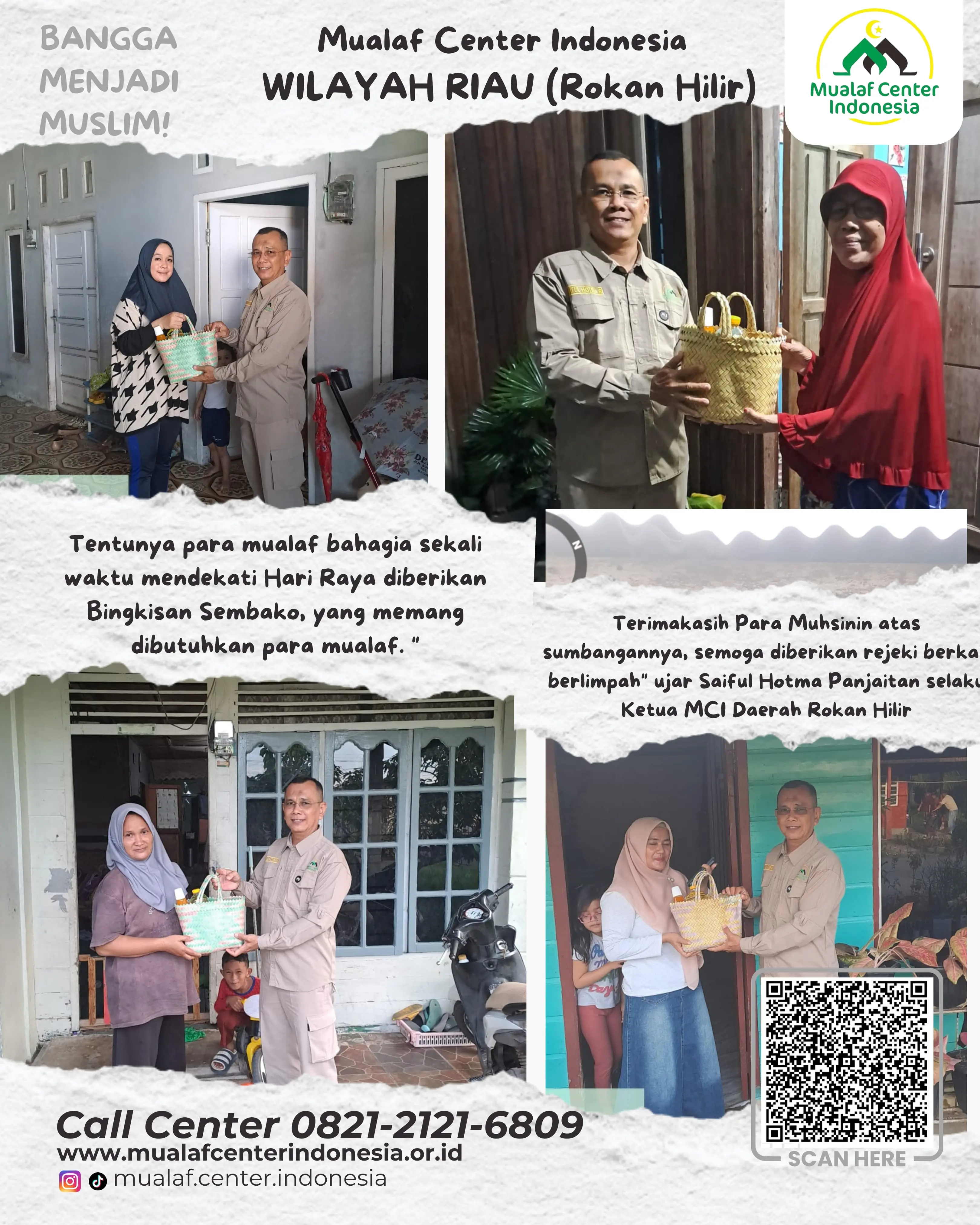 Foto penyerahan bingkisan 2