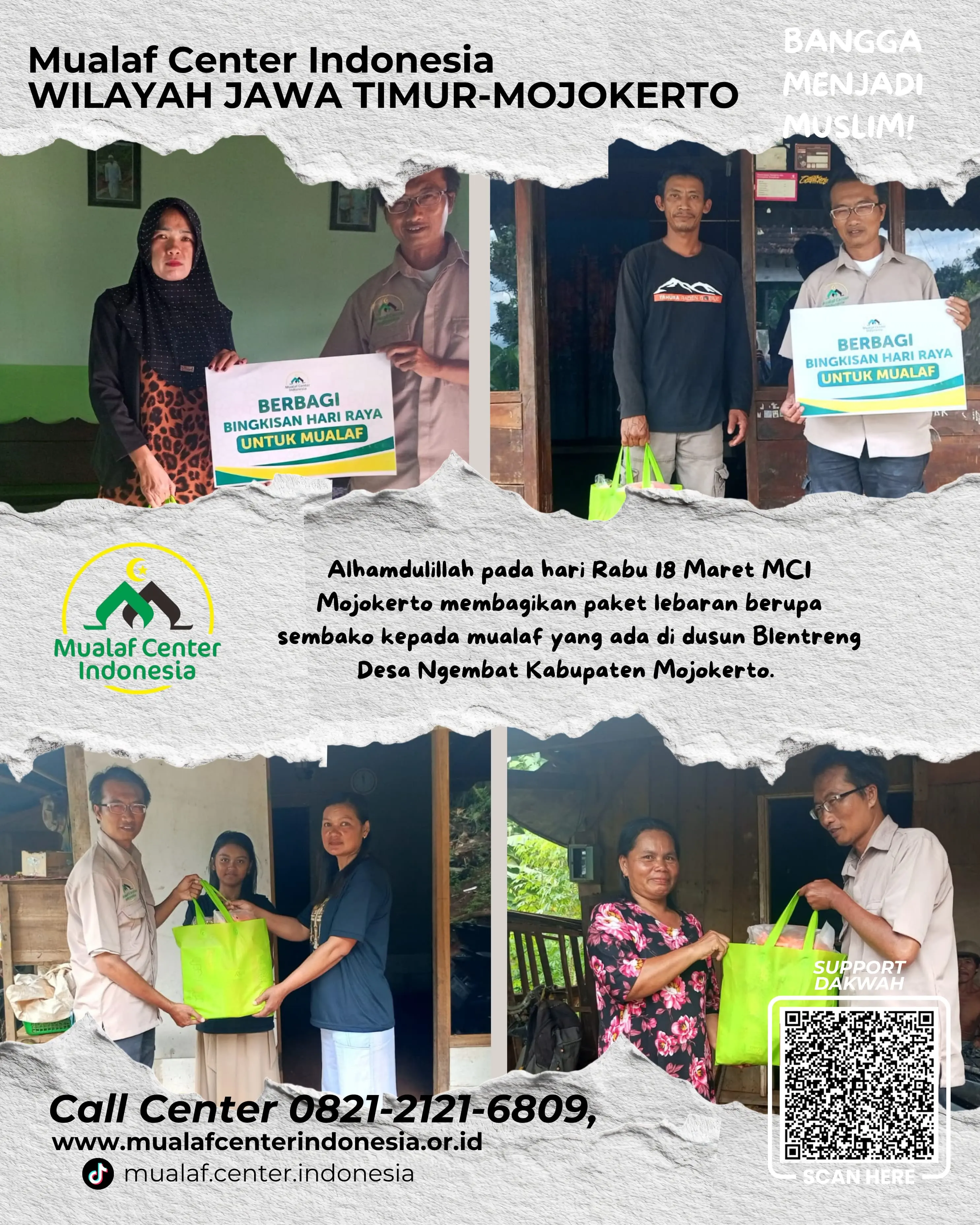 Foto penyerahan bingkisan 4