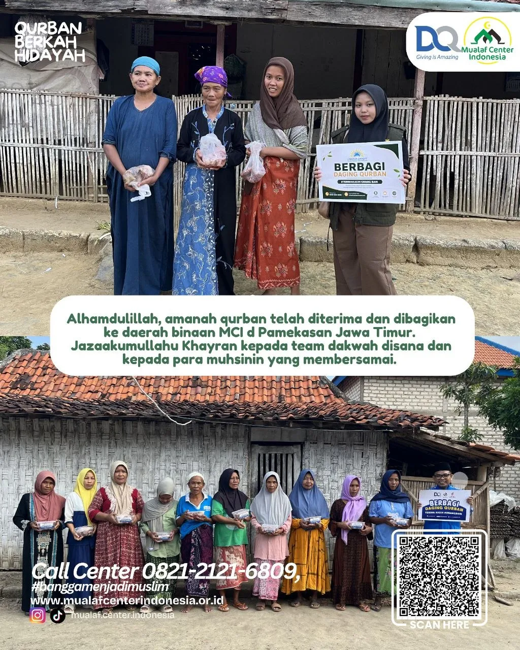 Foto penyerahan qurban 3