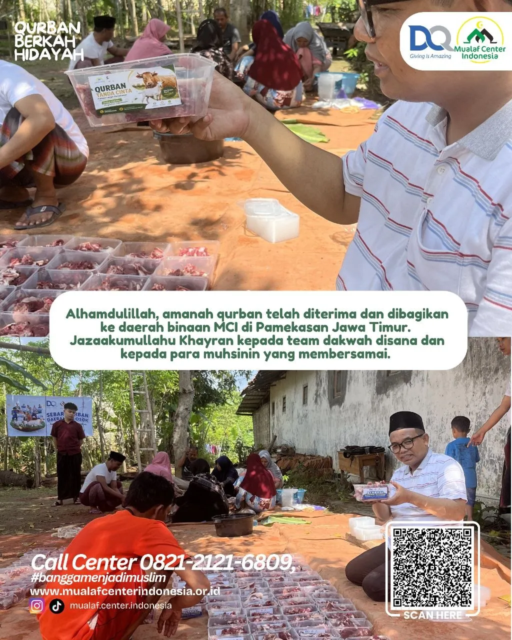 Foto penyerahan qurban 5