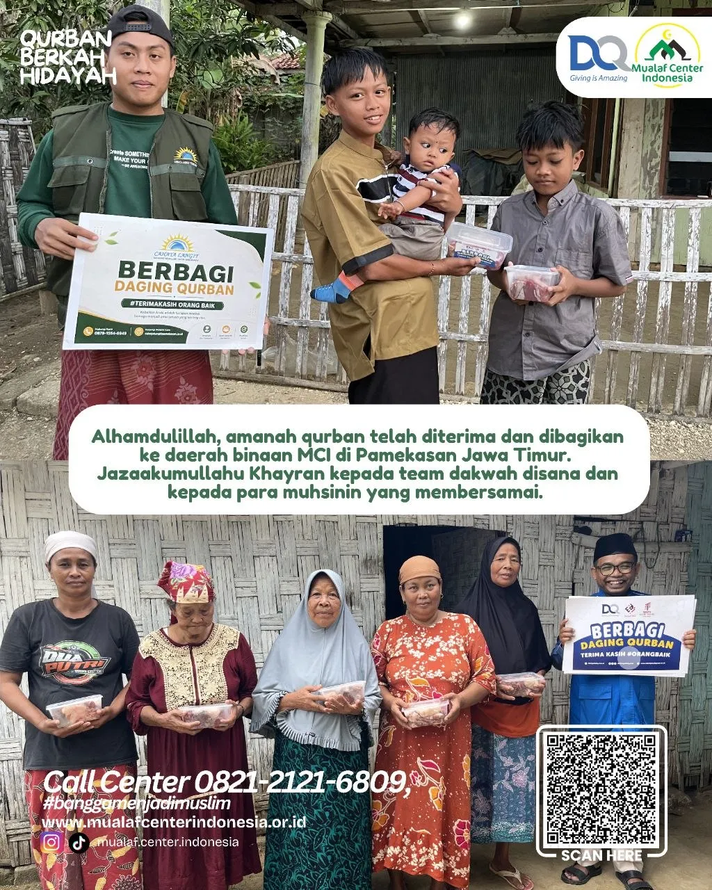 Foto penyerahan qurban 6