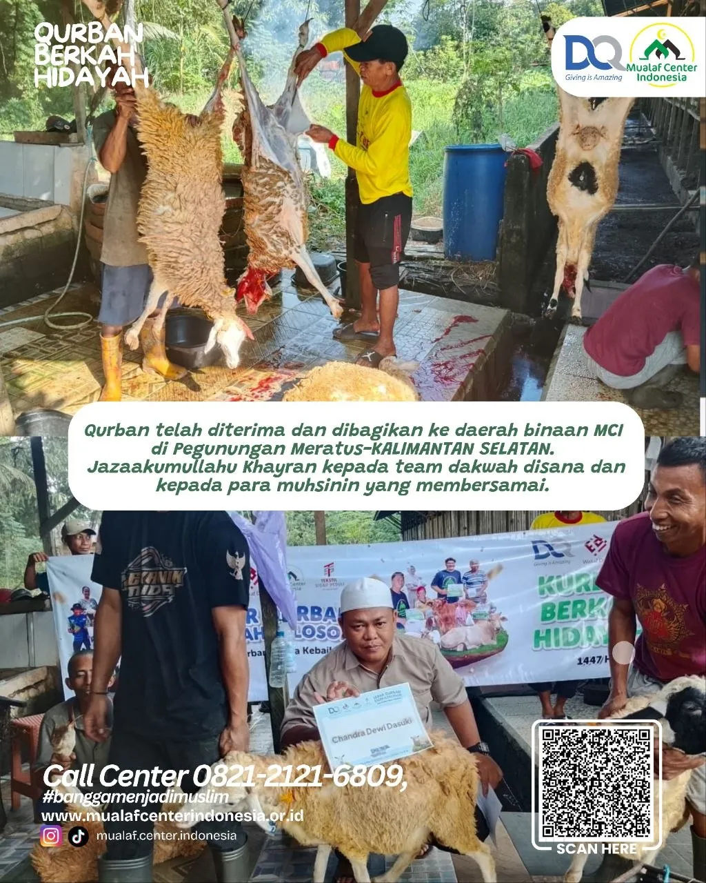 Foto penyaluran qurban 2