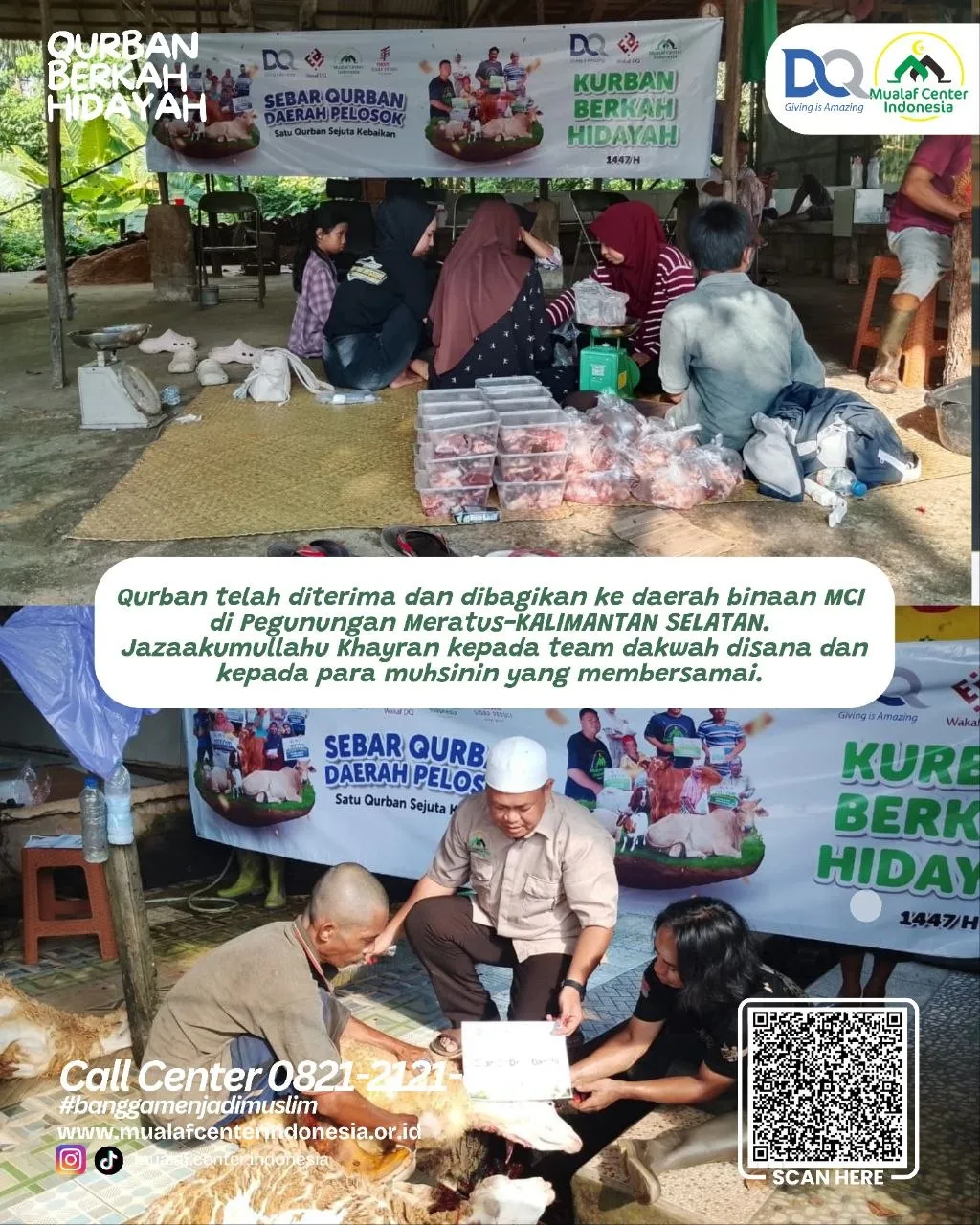 Foto penyaluran qurban 4